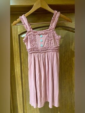 Matilda Jane Dusty Rose Ruffle Dress